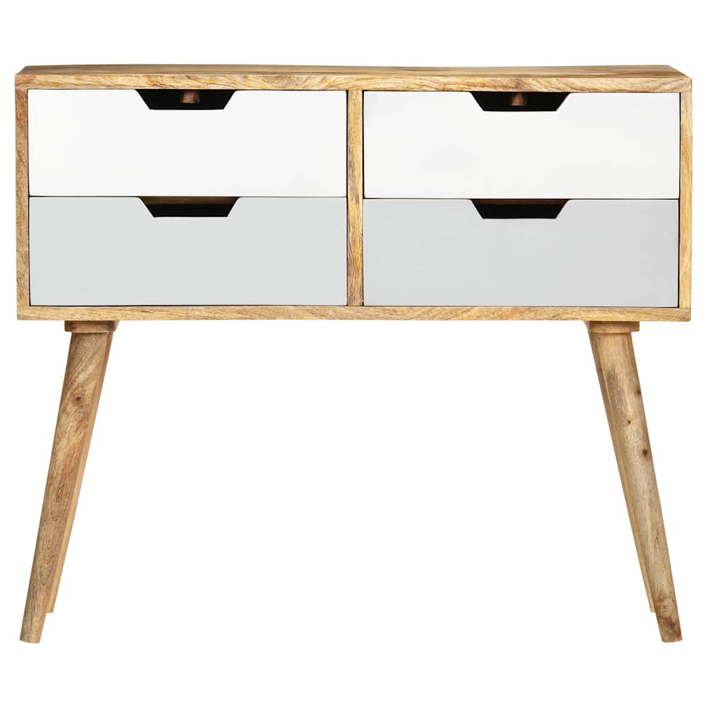Vidaxl dressoir 85x40x71 cm massief mangohout