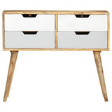 Vidaxl dressoir 85x40x71 cm massief mangohout