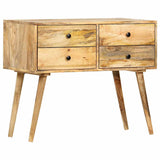 Vidaxl dressoir 85x40x71 cm massief mangohout