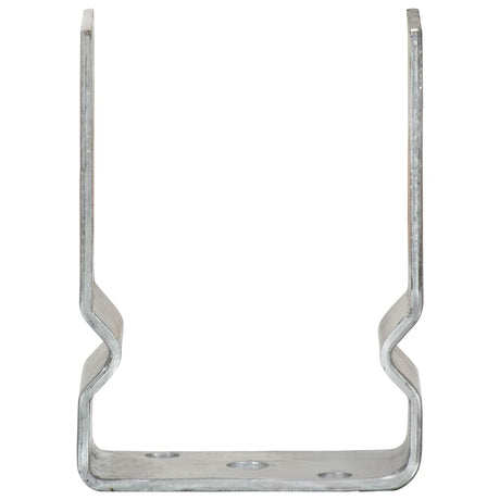 Vidaxl grondankers 6 st 10x6x15 cm gegalvaniseerd staal zilverkleurig