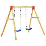 Vidaxl Swings Set 230x130x166 CM Pine Wood