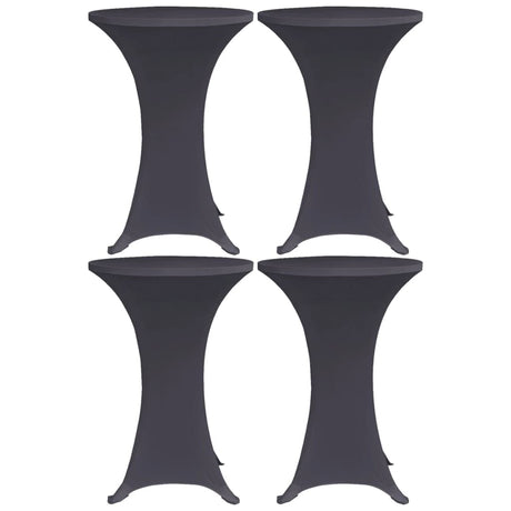 Vidaxl tafelhoes stretch 4 st 70 cm antraciet