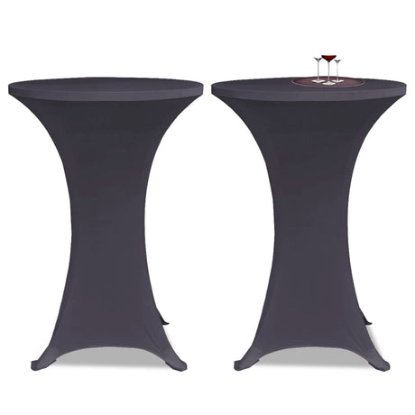 Vidaxl tafelhoes stretch 4 st 70 cm antraciet