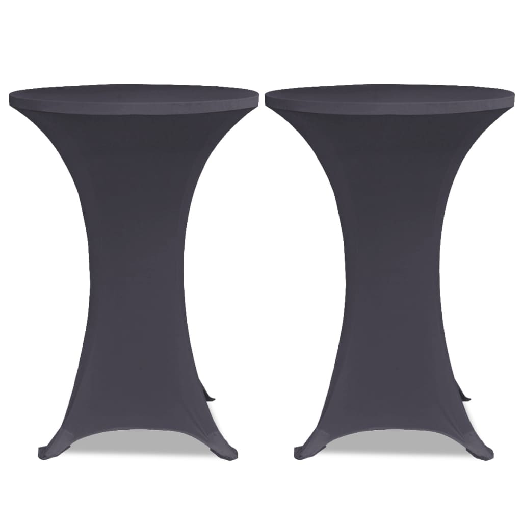 Vidaxl Table Couper Stretch 4 ST 70 cm anthracite