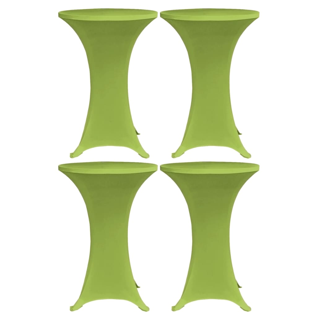 Vidaxl Cubierta de la tabla estiramiento 4 ST 60 cm verde