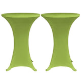 Vidaxl Cubierta de la tabla estiramiento 4 ST 60 cm verde