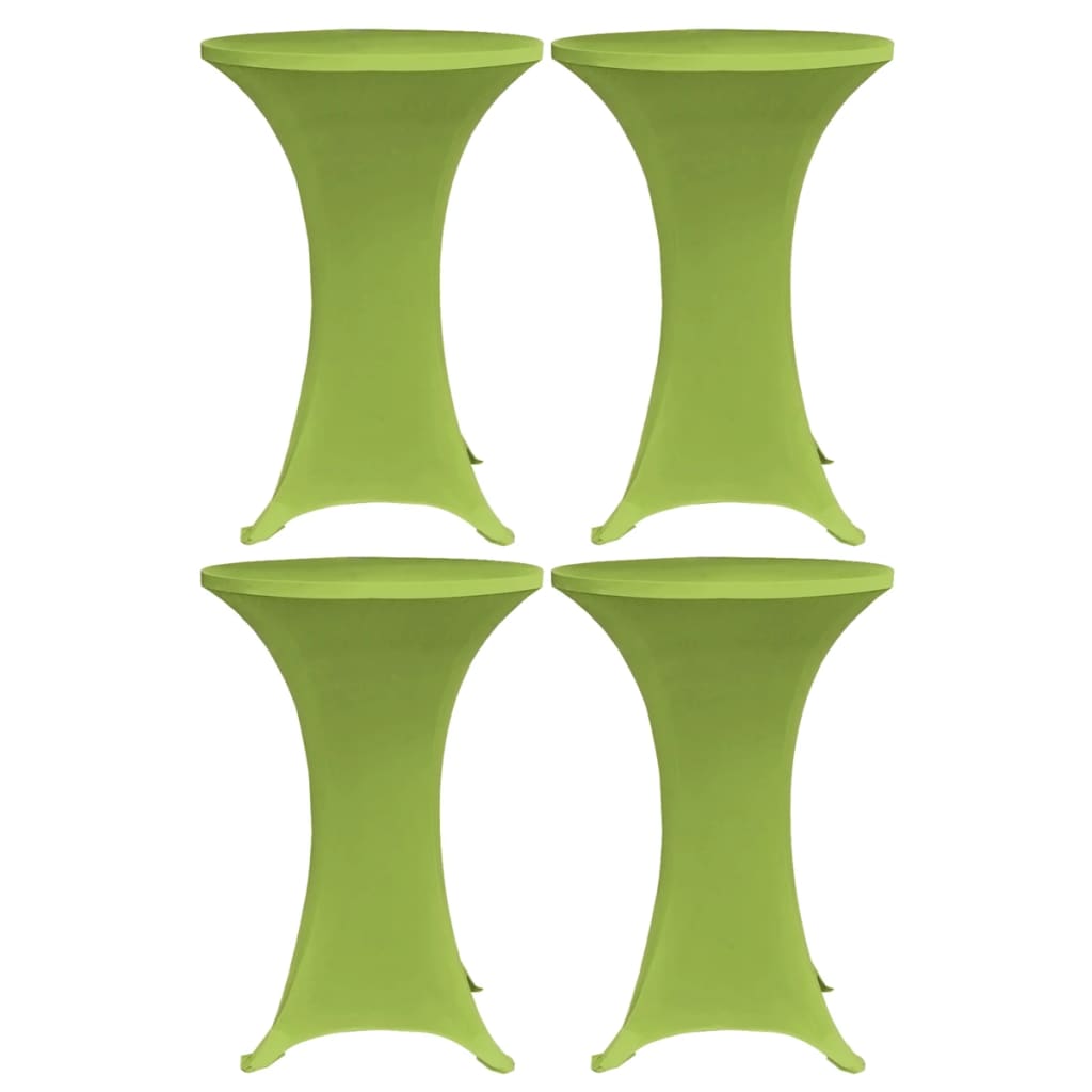 Vidaxl Table Copertura Valuta 4 St 70 cm Verde