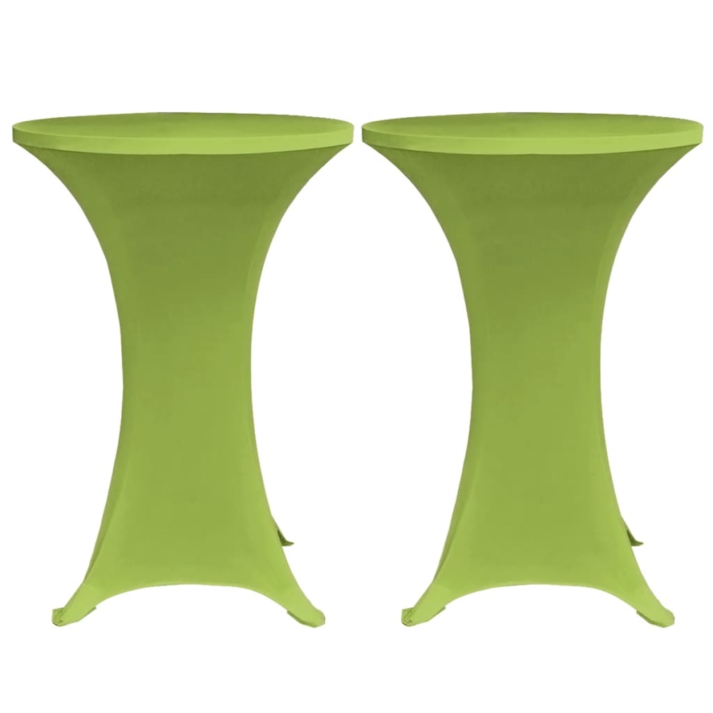 Vidaxl Table Copertura Valuta 4 St 70 cm Verde