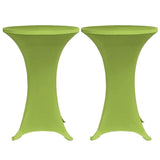 Vidaxl Cubierta de la tabla estiramiento 4 ST 70 cm verde