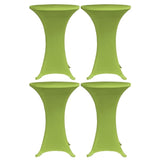 Vidaxl tafelhoes stretch 4 st 80 cm groen