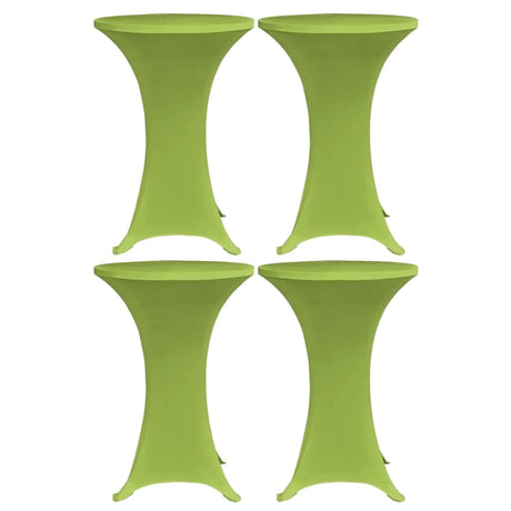 Vidaxl tafelhoes stretch 4 st 80 cm groen
