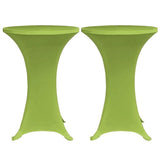 Vidaxl tafelhoes stretch 4 st 80 cm groen