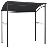 Vidaxl Barbecue Pavilion 215x150x220 cm Steel Anthracite