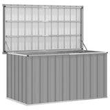 Vidaxl tuinbox 129x67x65 cm grijs