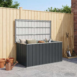 Vidaxl tuinbox 129x67x65 cm antraciet