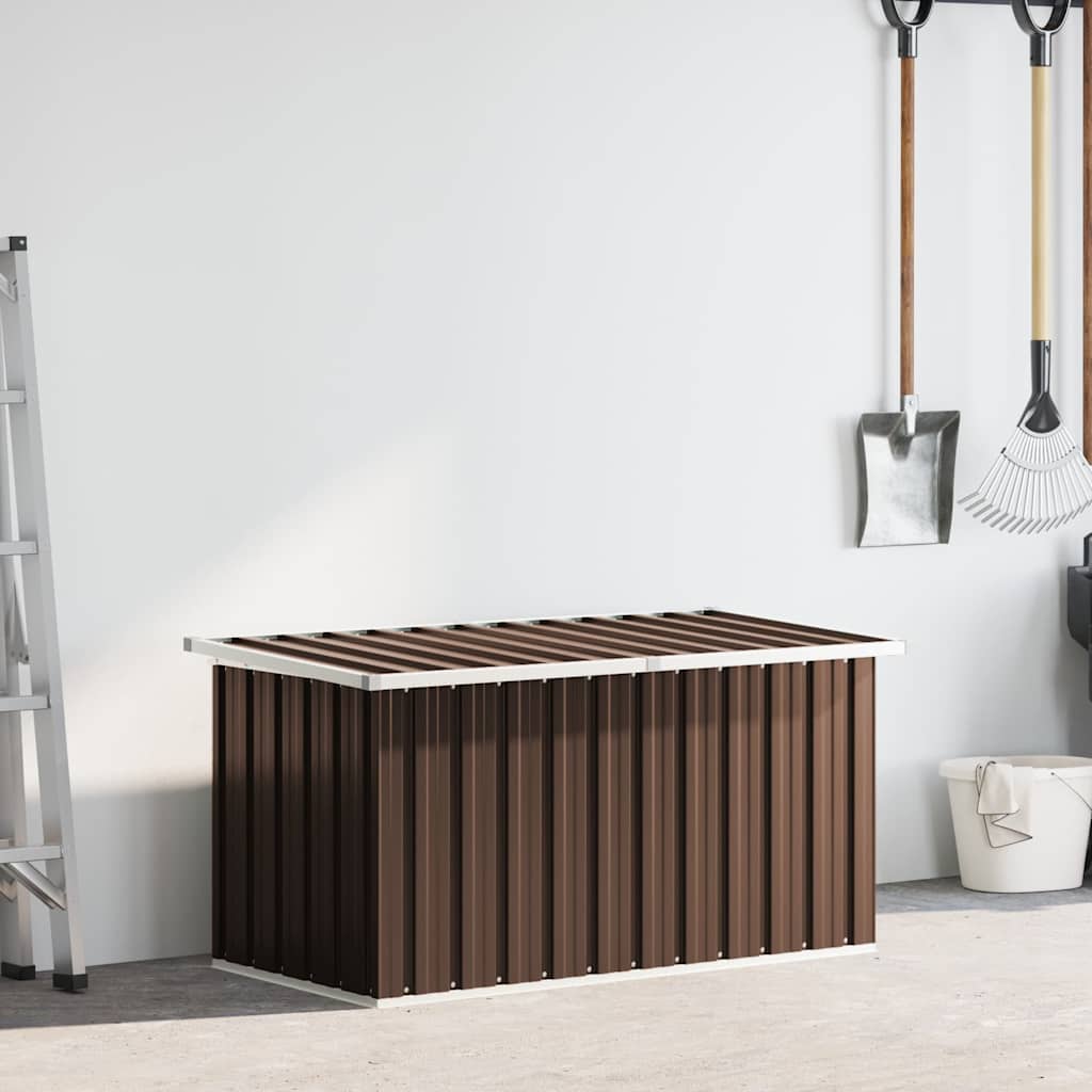 Vidaxl tuinbox bruin 129x67x65 cm