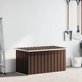 Vidaxl tuinbox bruin 129x67x65 cm