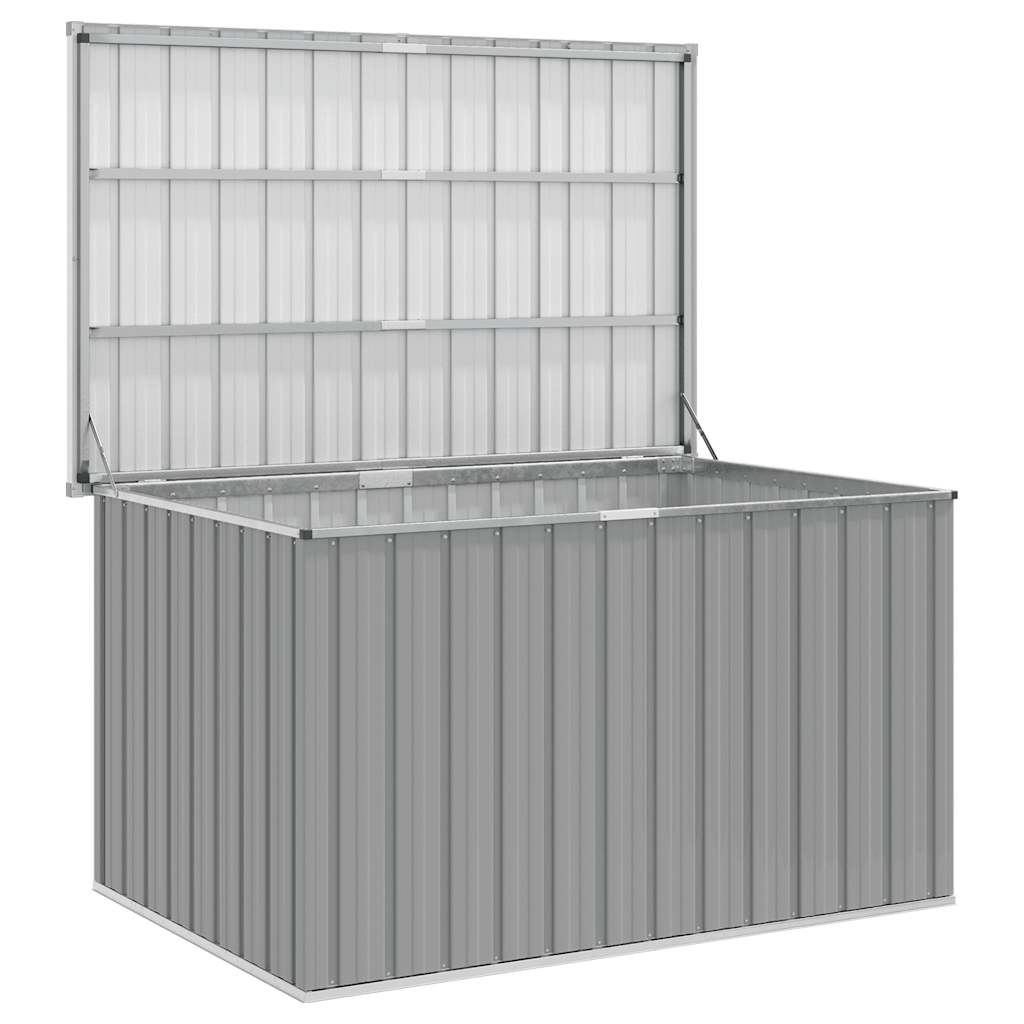 Vidaxl tuinbox 149x99x93 cm grijs