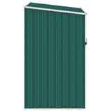 Vidaxl Garden Shed 87x98x159 cm ocynkowana stalowa zielona