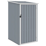 Vidaxl Garden capannone 87x98x159 cm grigio in acciaio zincato