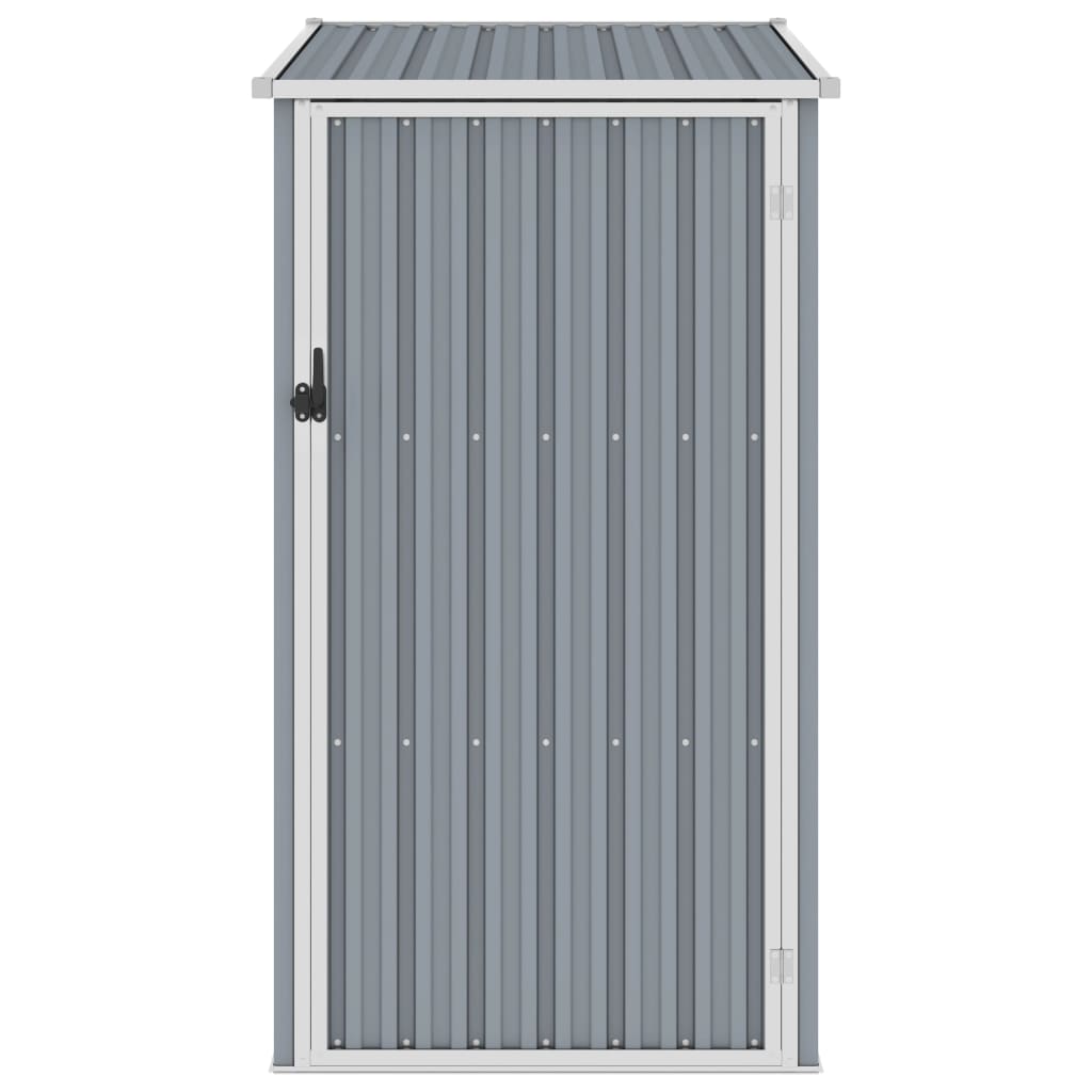 Vidaxl Garden Shed 87x98x159 cm galvanisert stålgrå