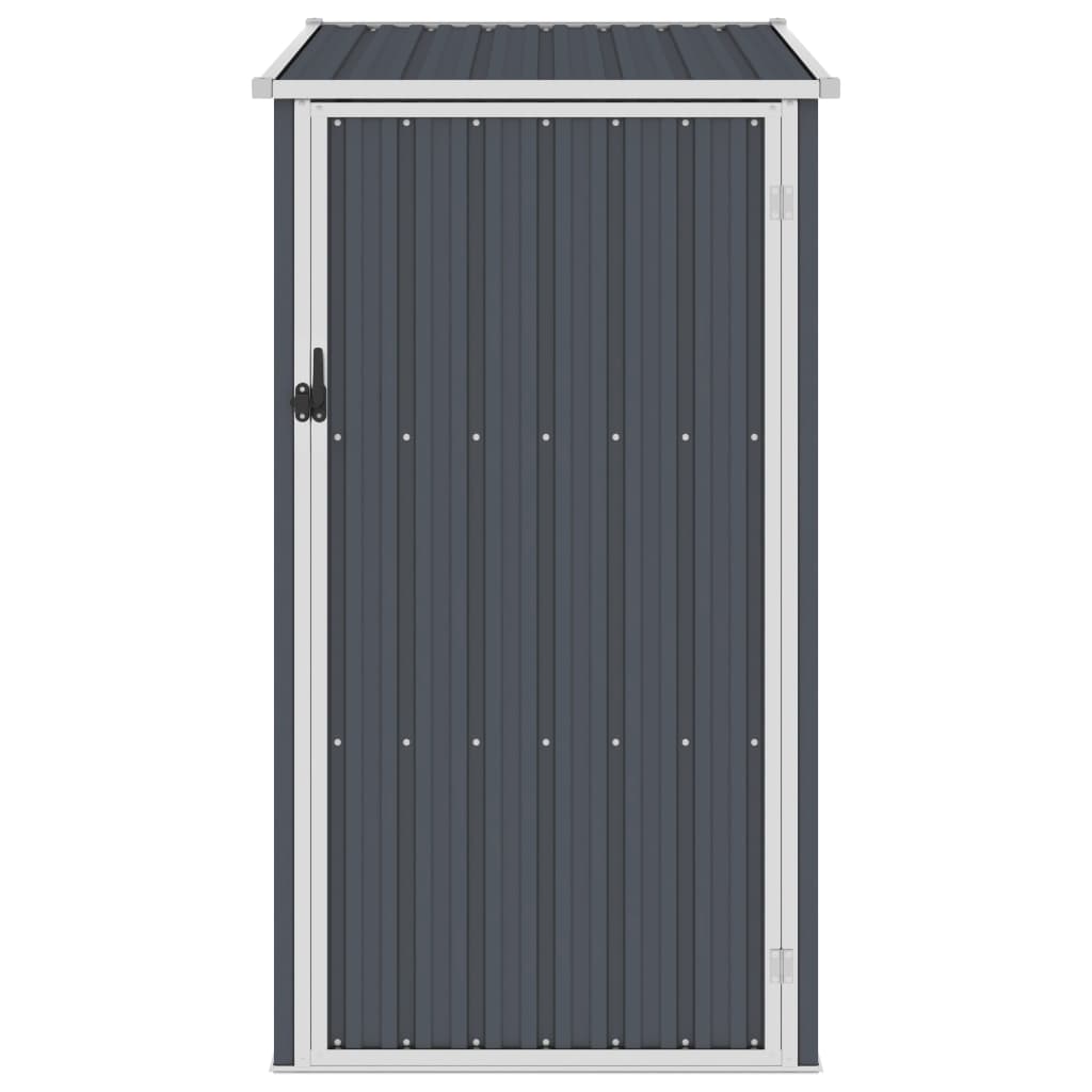 Vidaxl Garden Shed 87x98x159 cm pocinkani jekleni antracit