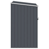 Vidaxl Garden Shed 87x98x159 cm de acero galvanizado antracita