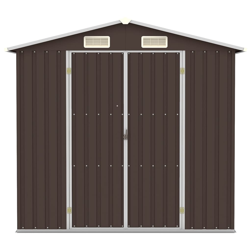 SHED JARDIN VIDAXL 205X129X183 CM GALVANISED SEAKE BRARN