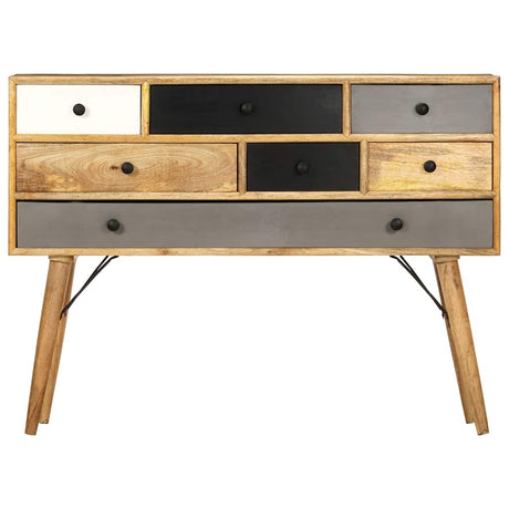 Vidaxl dressoir 110x30x82 cm massief mangohout