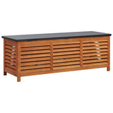 Vidaxl tuinbox 150x50x55 cm massief eucalyptushout