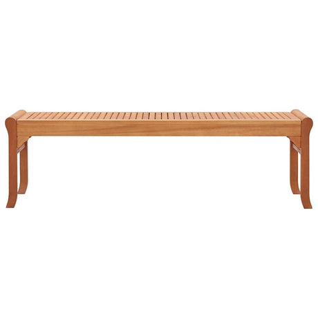 Vidaxl tuinbank 3-zits 150 cm massief eucalyptushout