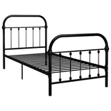 Vidaxl bedframe metaal zwart 90x200 cm