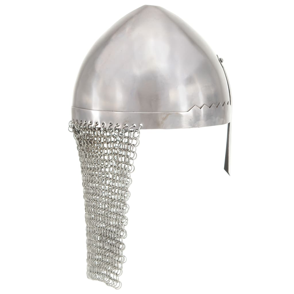 Vidaxl Ridderhelm Replica Larp Steel Silver colored