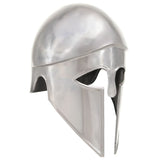 Vidaxl Soldatenhelm řecká replika larp Steel Silver Colored