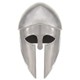 Vidaxl Soldatenhelm řecká replika larp Steel Silver Colored