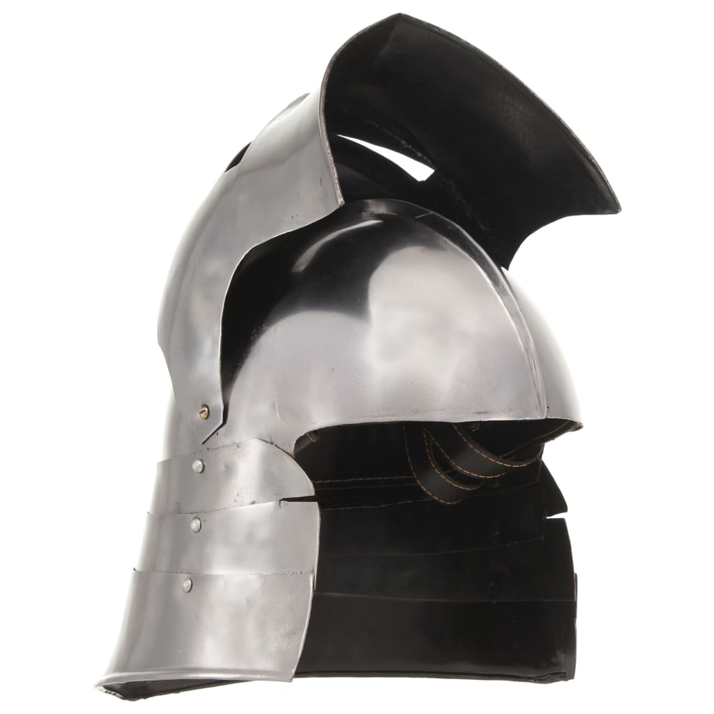 Vidaxl Ridderhelm Středověká replika repliky larp Steel Silver Colored