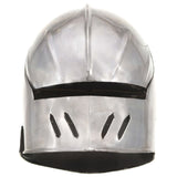 Vidaxl Ridderhelm Medieval Replica Larp Steel Silver colored