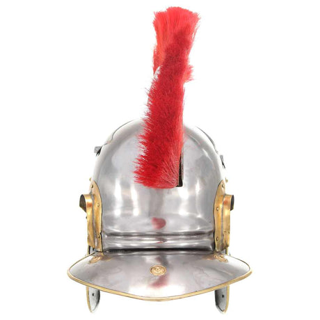 Vidaxl soldatenhelm romeins replica staal zilverkleurig