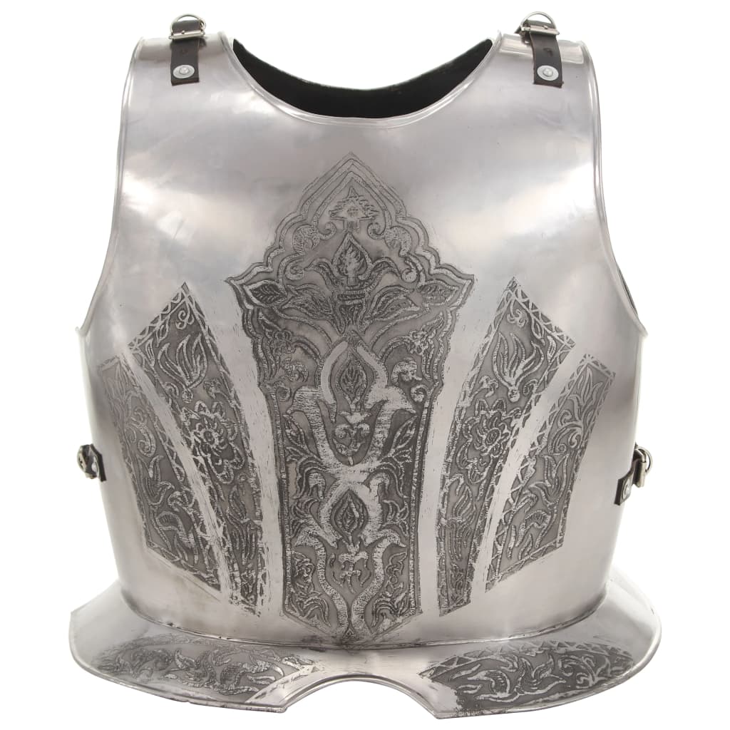 Vidaxl Kuras Replica medieval Larp Steel Silver Colored