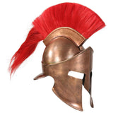 VidaXL Soldatenhelm Greek Replica Larp Steel Copper -colored