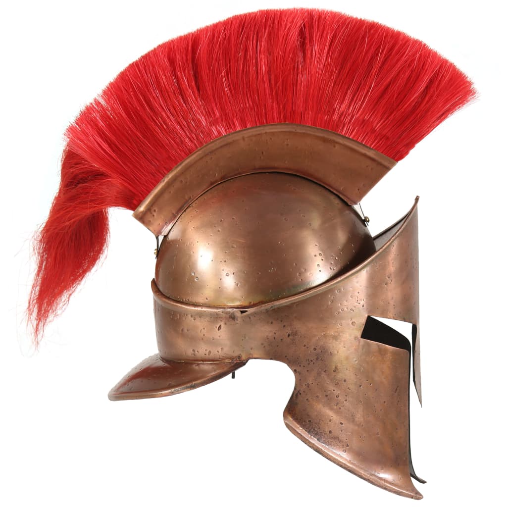 Vidaxl Soldatenhelm Replica greco LARP Acciaio rame -colorato