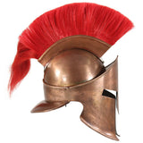 VidaXL Soldatenhelm Greek Replica Larp Steel Copper -colored