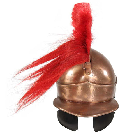 Vidaxl soldatenhelm grieks replica larp staal koperkleurig