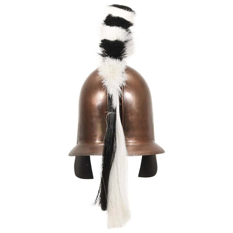 Vidaxl soldatenhelm grieks replica larp staal koperkleurig