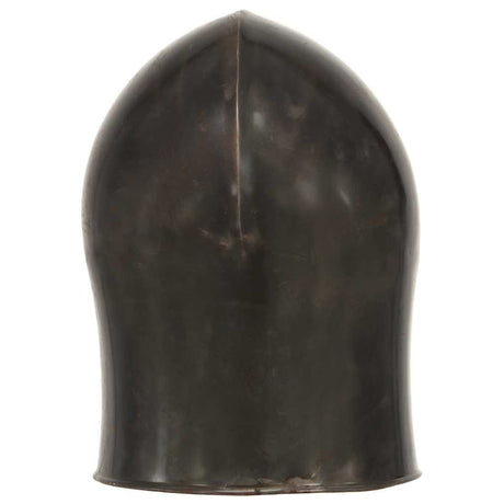 Vidaxl ridderhelm middeleeuws replica larp staal zilverkleurig