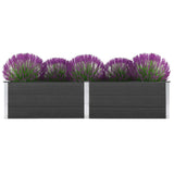 Vidaxl Planter hævede 250x50x54 cm HKC Gray