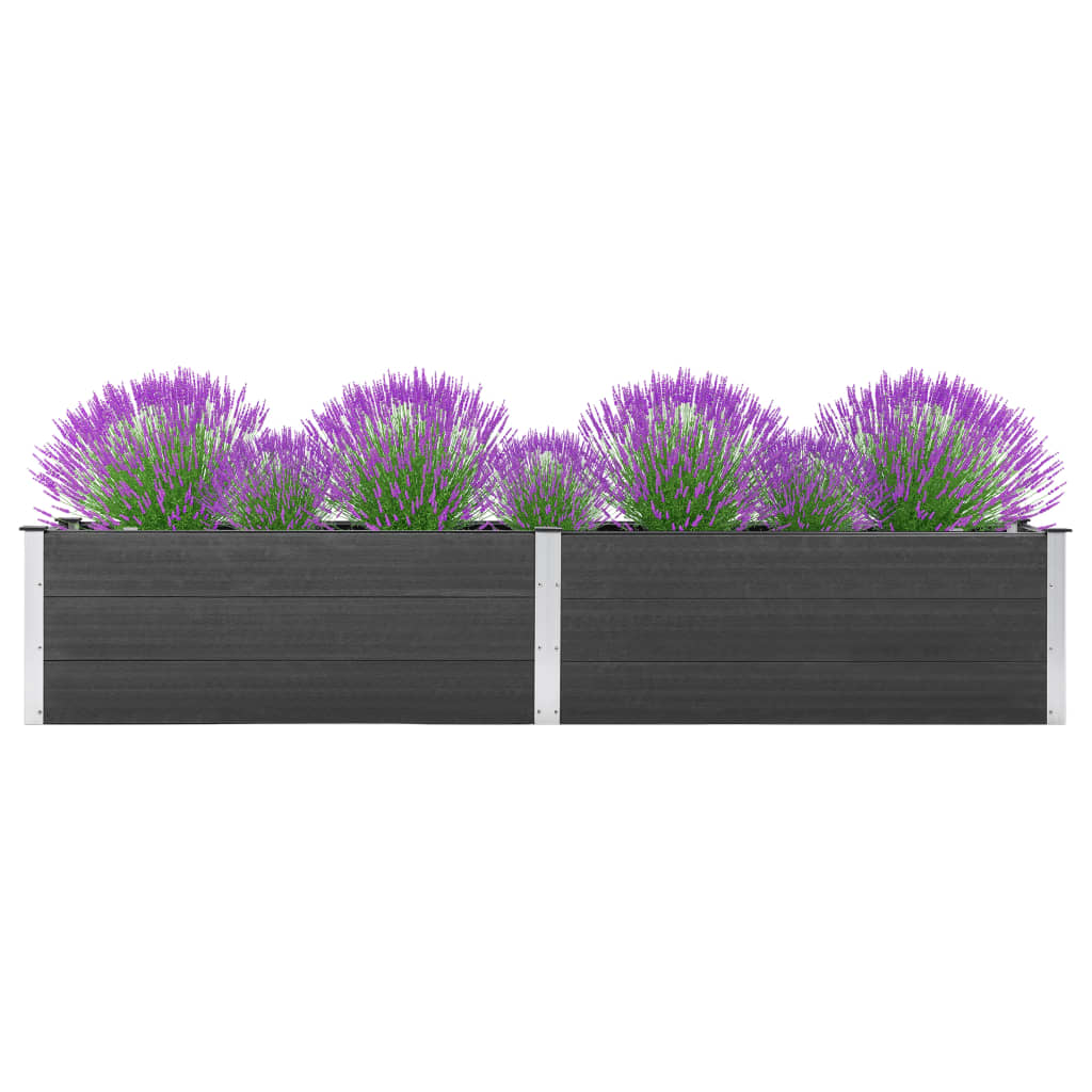 Vidaxl Planter huet 300x50x54 cm hkc gro