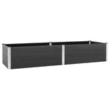 Vidaxl Planning Box elevado 300x100x54 cm HKC Gray