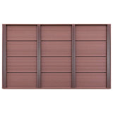Vidaxl vloerelement voor solardouche 101x63x5,5 cm hkc bruin