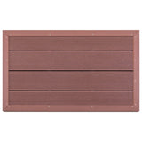 Vidaxl vloerelement voor solardouche 101x63x5,5 cm hkc bruin